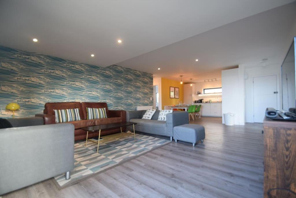 Flat 1 High Tide House, Mortehoe - Beautifully Designed Ground Floor Flat With Sea Views And Garden Exterior foto